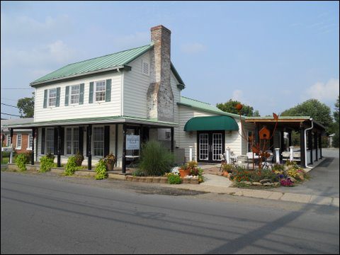 Historic house with green roof